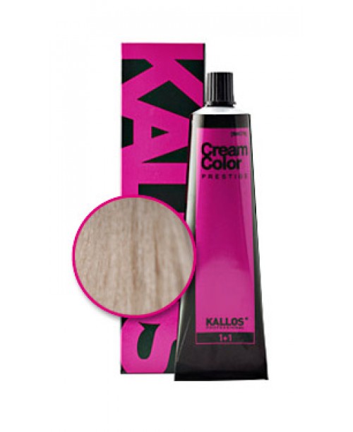 Vopsea de par crema Kallos Prestige - Blond Cenusiu Mediu 9.1