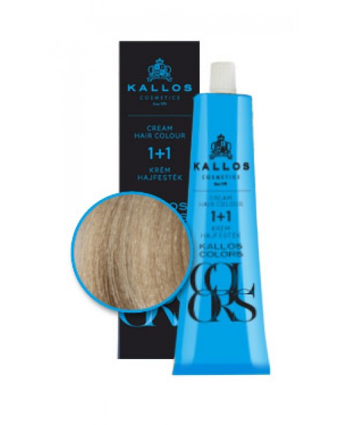 Vopsea de par crema Kallos Colors - Blond Auriu Foarte Deschis 8G