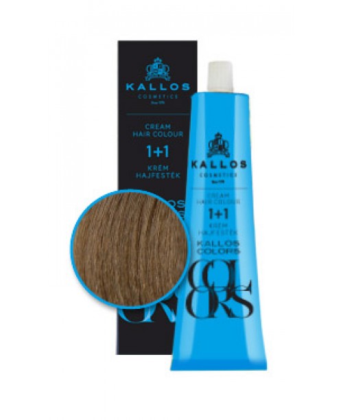 Vopsea de par crema Kallos Colors - Blond Auriu Deschis 7G