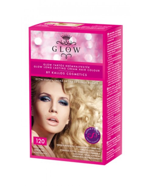 Vopsea de par Kallos Glow - Blond Luminos 120