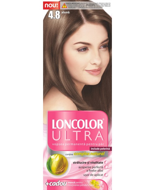 Vopsea de par Loncolor Ultra - Aluna 4.8