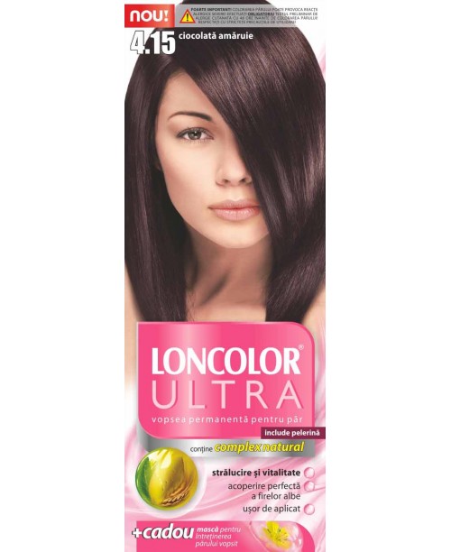 Vopsea Loncolor Ultra - Ciocolata Amaruie 4.15