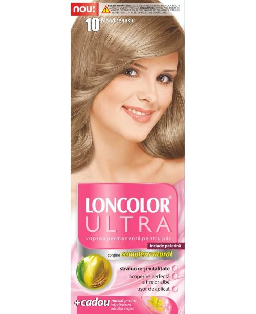 Vopsea de par Loncolor Ultra - Blond Cenusiu 10