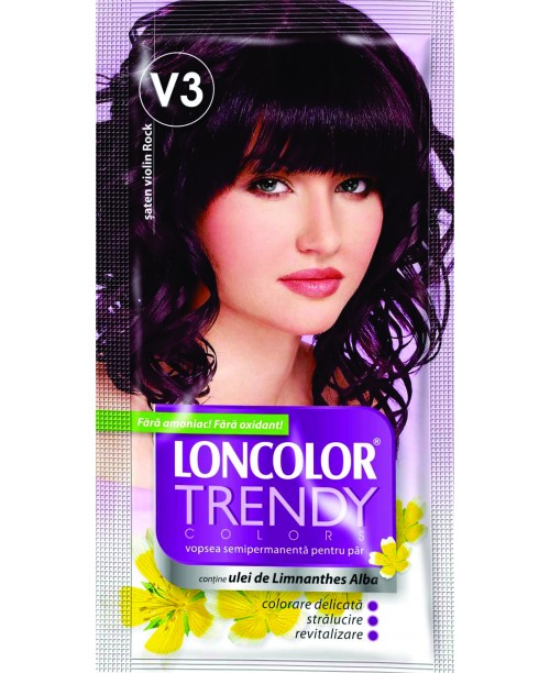 Vopsea Loncolor Trendy - Saten Violin Rock V3