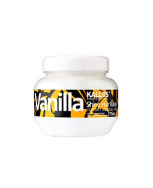 Masca Kallos cu aroma de vanilie pentru par uscat si mat 275 ml