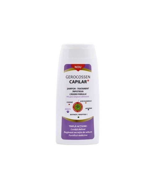 Sampon Capilar+ contra caderii parului pentru par gras 275 ml
