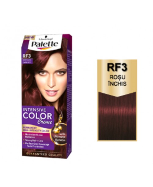 Palette Intensive Color Creme RF3 - Rosu Inchis