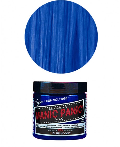 Vopsea de par Manic Panic albastra - Blue Moon