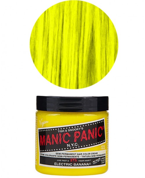 Vopsea de par Manic Panic galbena - Electric Banana