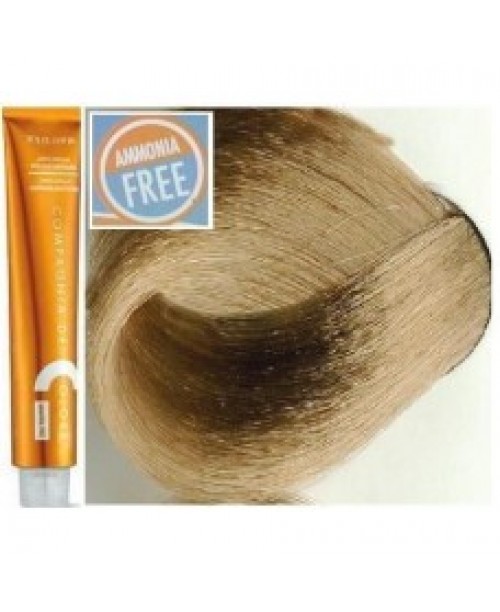 Vopsea de par Compagnia del Colore fara amoniac Natural - Blond deschis 8