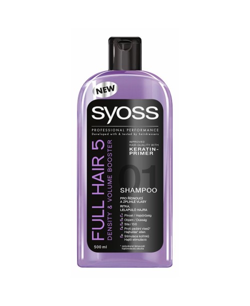 Sampon Syoss Full Hair 5D 500ml