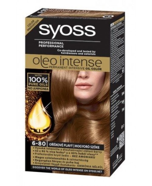 Vopsea de par Syoss Oleo Intense 6-80 Blond Aluna