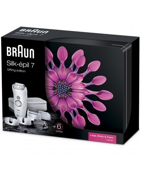 Braun - Epilator SE7681 Wet&Dry+Cadou