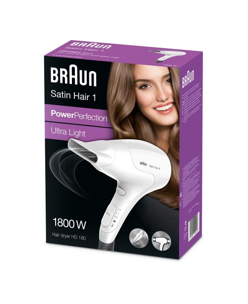 Braun - Uscator de par Satin Hair 1 PowerPerfection HD180