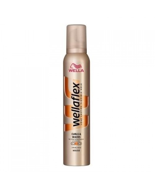 Spuma Wellaflex curls waves strong hold 200ml